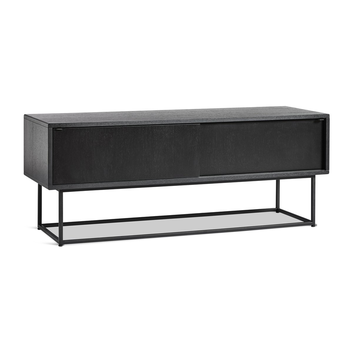 Woud Virka tv-meubel Zwart | Scandinavisch Interieur | TV- & mediameubels | Zwart