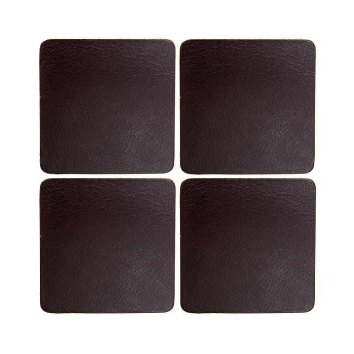 Cuba glasonderzetters 4-pack - Brown - Xapron