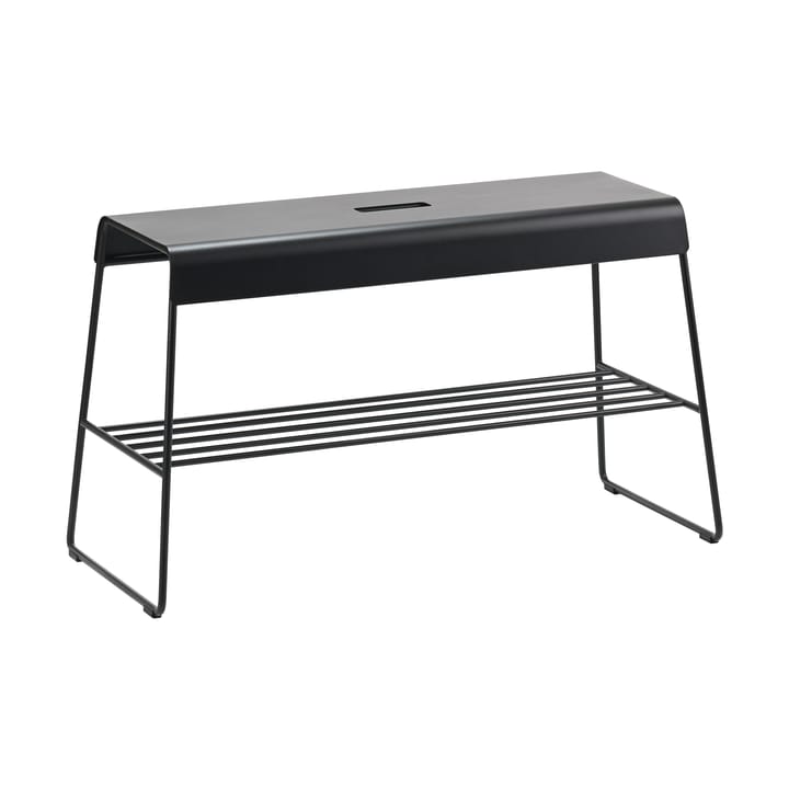 A-bench outdoor bank met plank 45 cm - Black - Zone Denmark