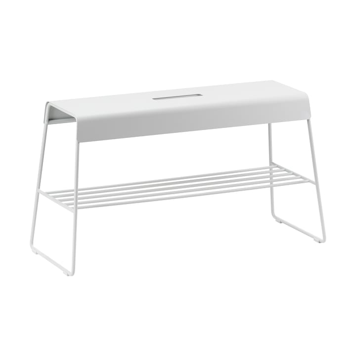 A-bench outdoor bank met plank 45 cm - Soft Grey - Zone Denmark