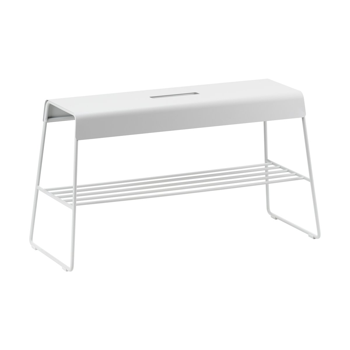 Zone Denmark A-bench outdoor bank met plank 45 cm Soft Grey