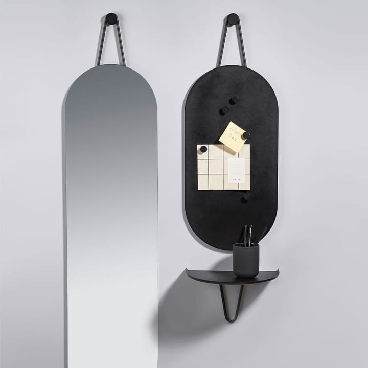 A-Bulletin Board prikbord, soft grey, magneten inbegrepen Zone Denmark