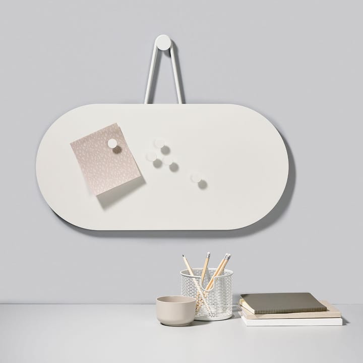 A-Bulletin Board prikbord, soft grey, magneten inbegrepen Zone Denmark