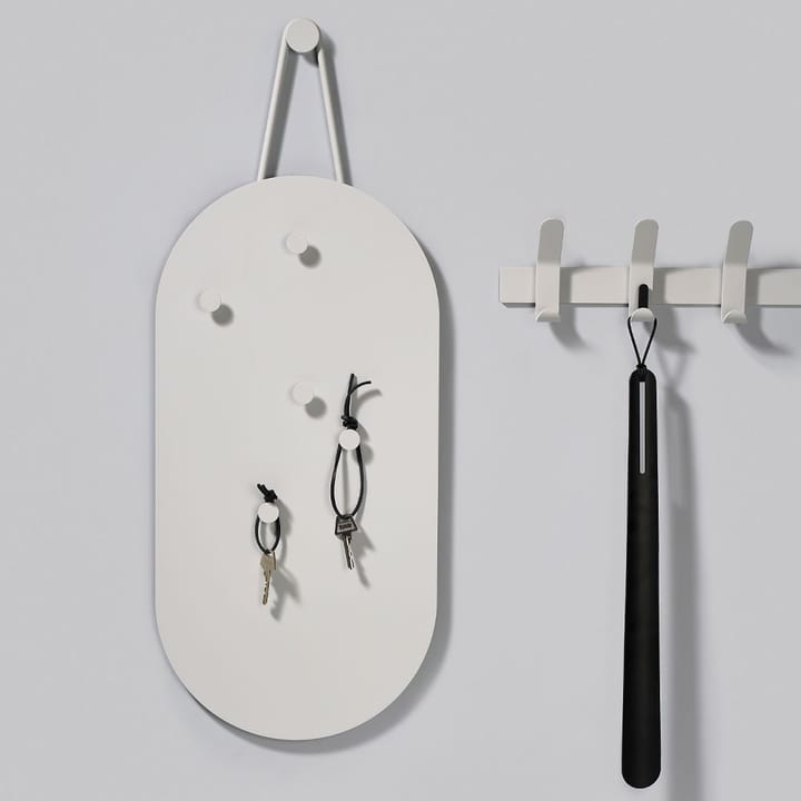 A-Bulletin Board prikbord, soft grey, magneten inbegrepen Zone Denmark