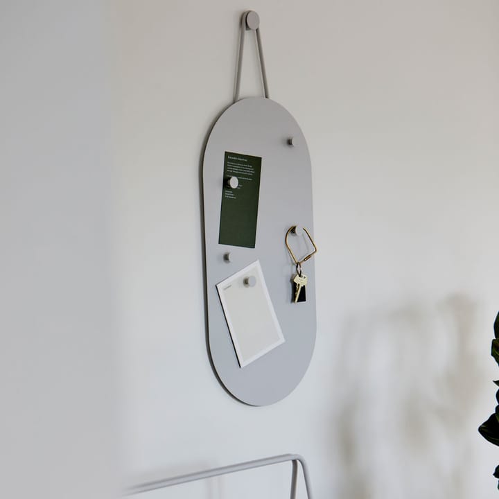 A-Bulletin Board prikbord, soft grey, magneten inbegrepen Zone Denmark