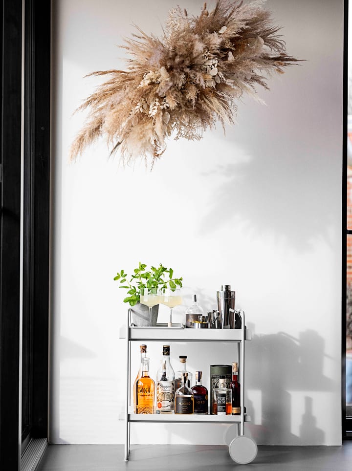 A-Cocktail serveertrolley, Soft grey Zone Denmark