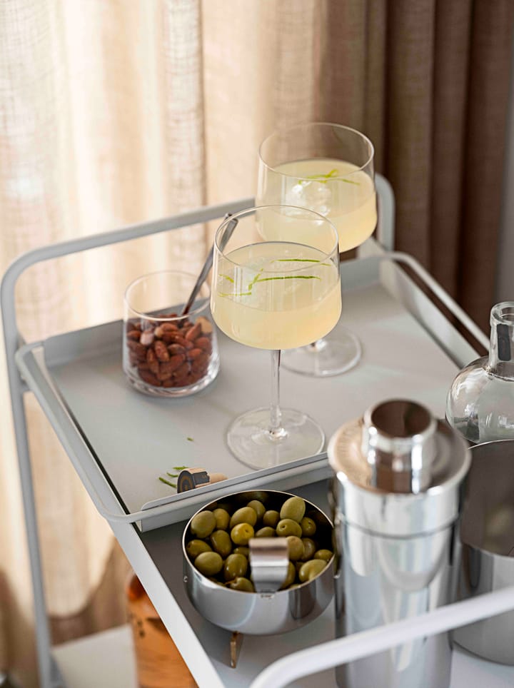 A-Cocktail serveertrolley, Soft grey Zone Denmark