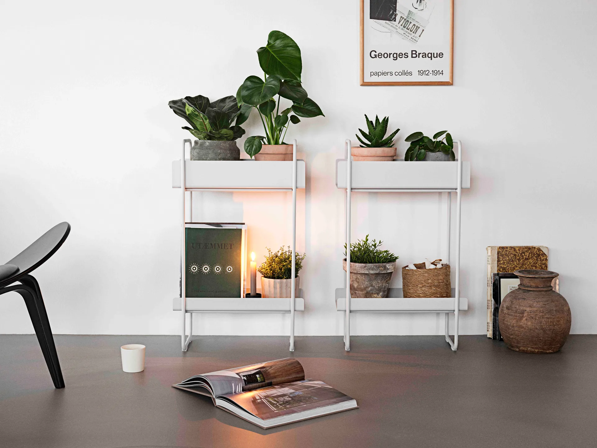 A-Console Table consoletafel 48x24,2x77,7 cm, Soft grey Zone Denmark