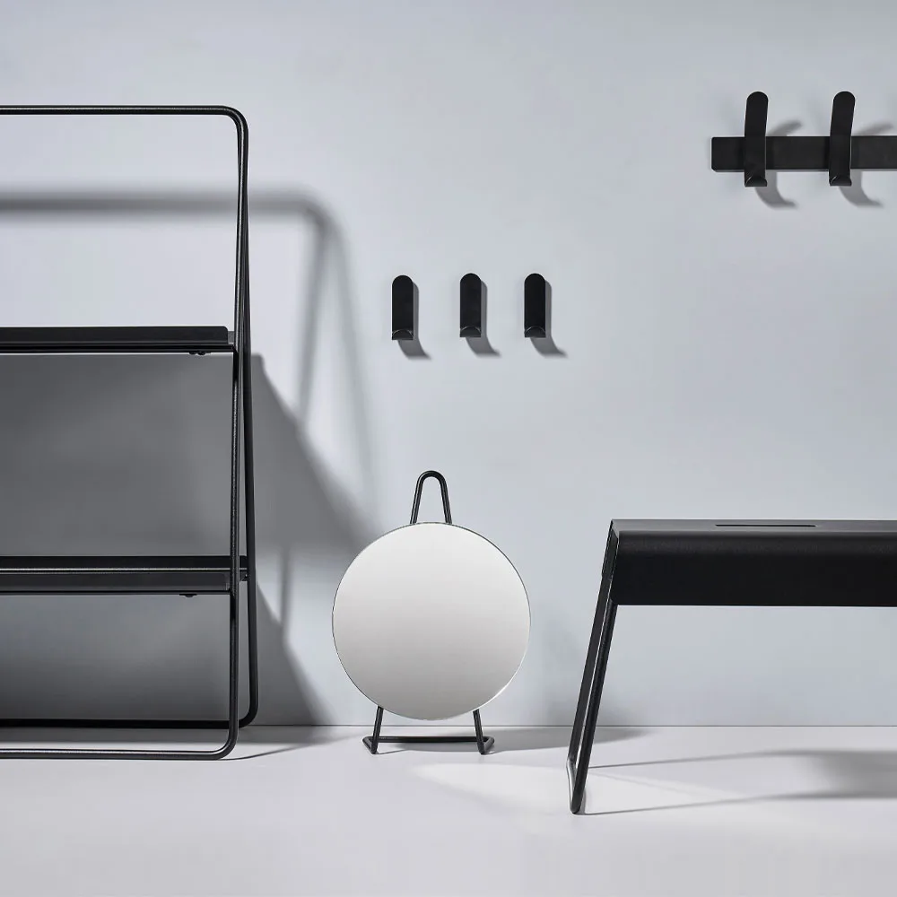 A-Hook haak, black, double Zone Denmark