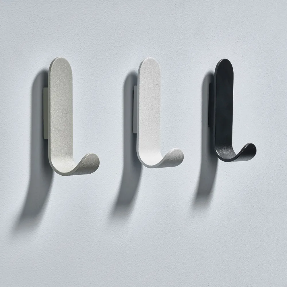 A-Hook haak, soft grey, double Zone Denmark