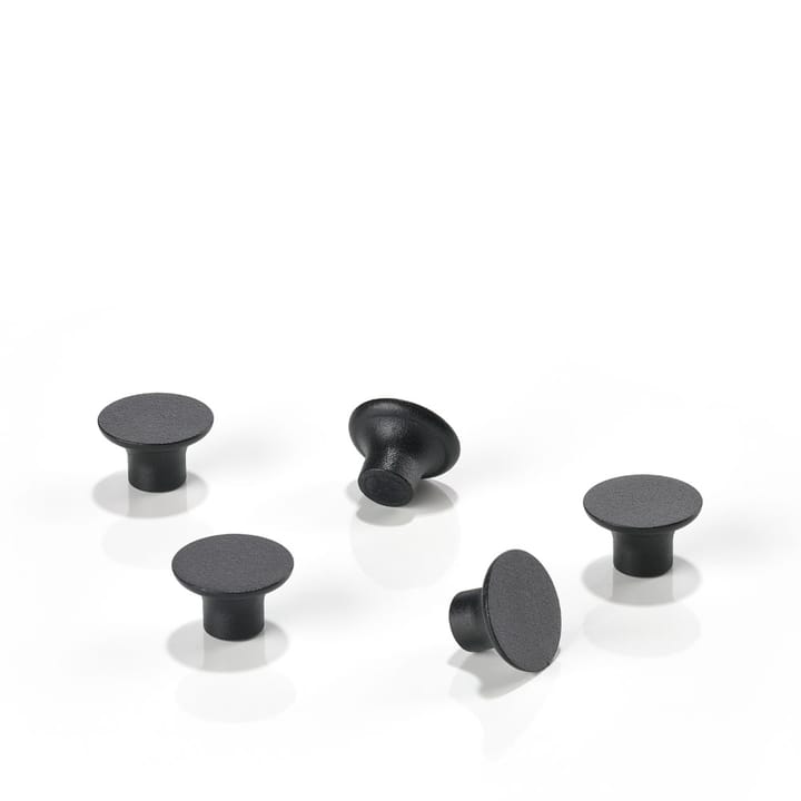 A-Magnet magneet - black, 5-pack - Zone Denmark