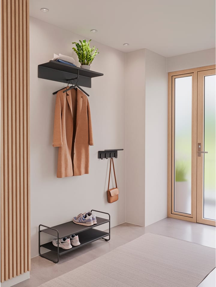 A-shoe rack schoenenrek 33x80 cm, Black Zone Denmark