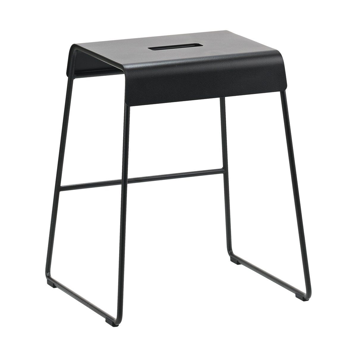 Zone Denmark A-stool outdoor kruk 45 cm Black