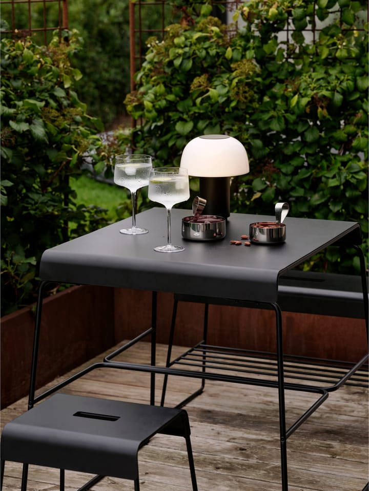 A-stool outdoor kruk 45 cm - Black - Zone Denmark