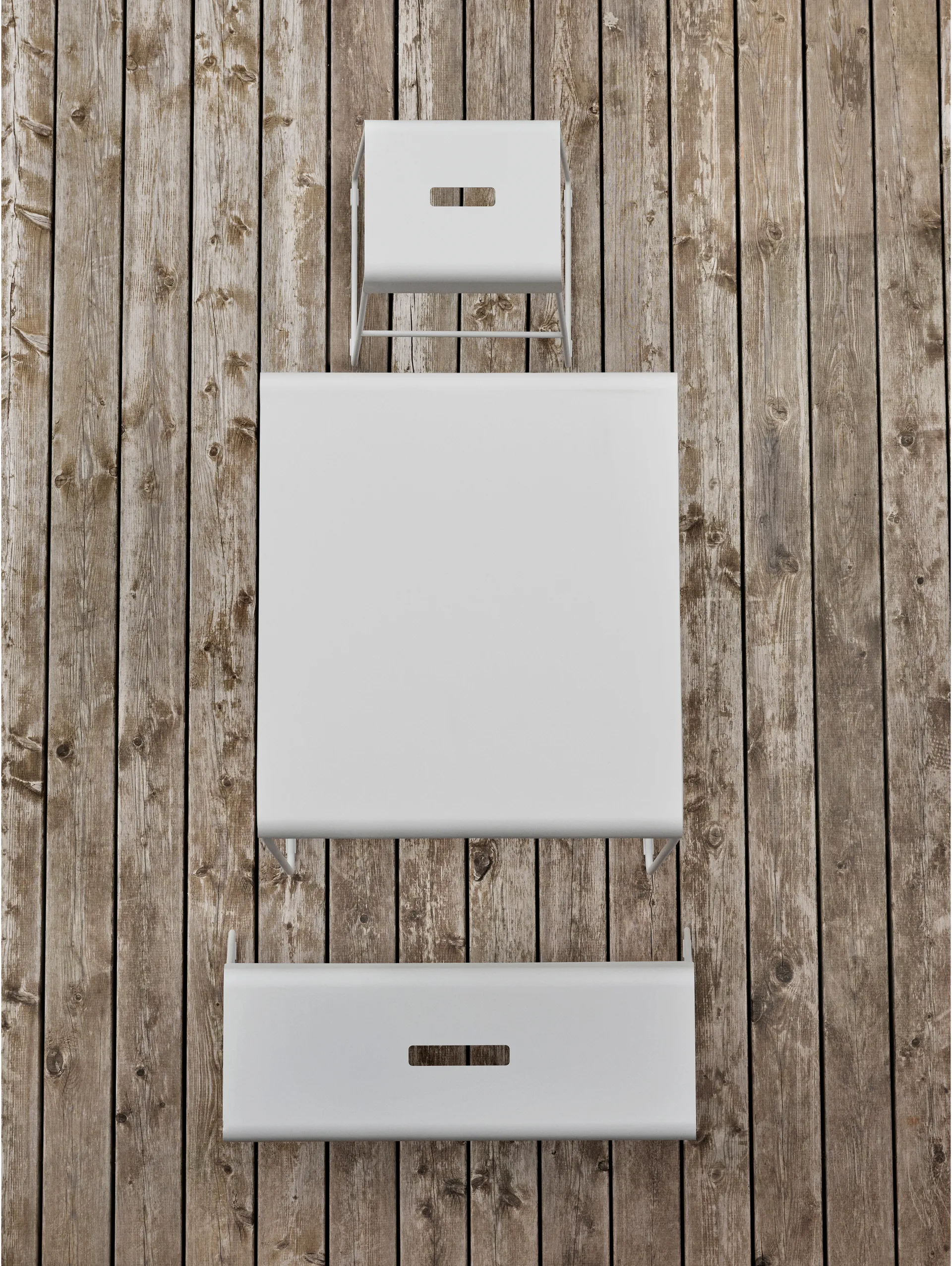 A-stool outdoor kruk 45 cm, Soft Grey Zone Denmark