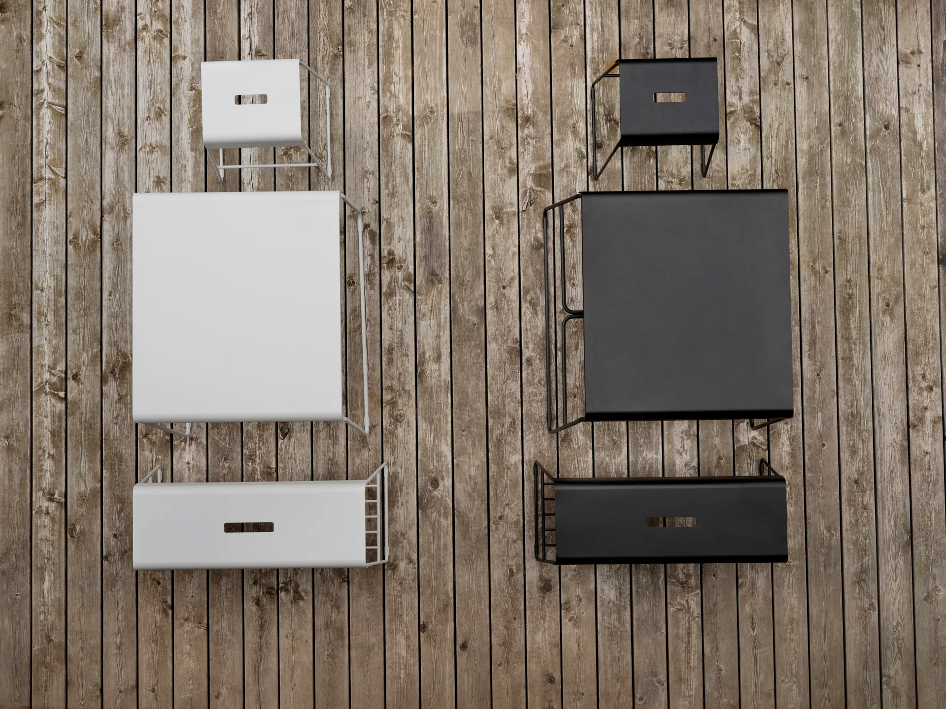 A-stool outdoor kruk 45 cm, Soft Grey Zone Denmark