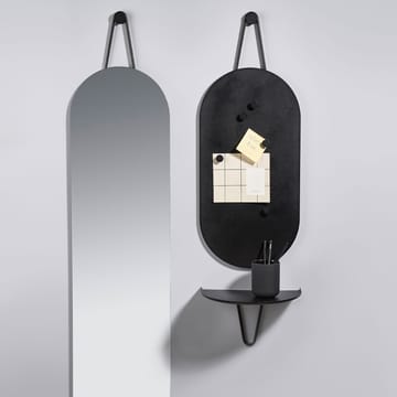 A-Wall Mirror Spiegel - black, large - Zone Denmark