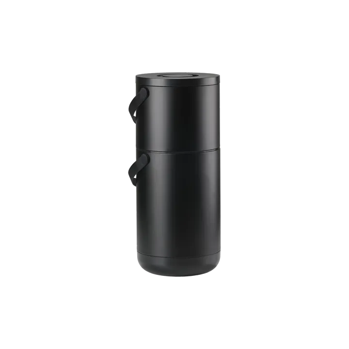 Circular prullenbak 22+12 L - Zwart - Zone Denmark