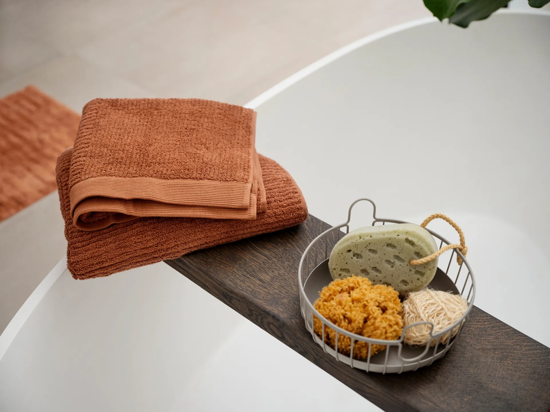 Classic badhanddoek 70x140 cm, Mandarine Zone Denmark