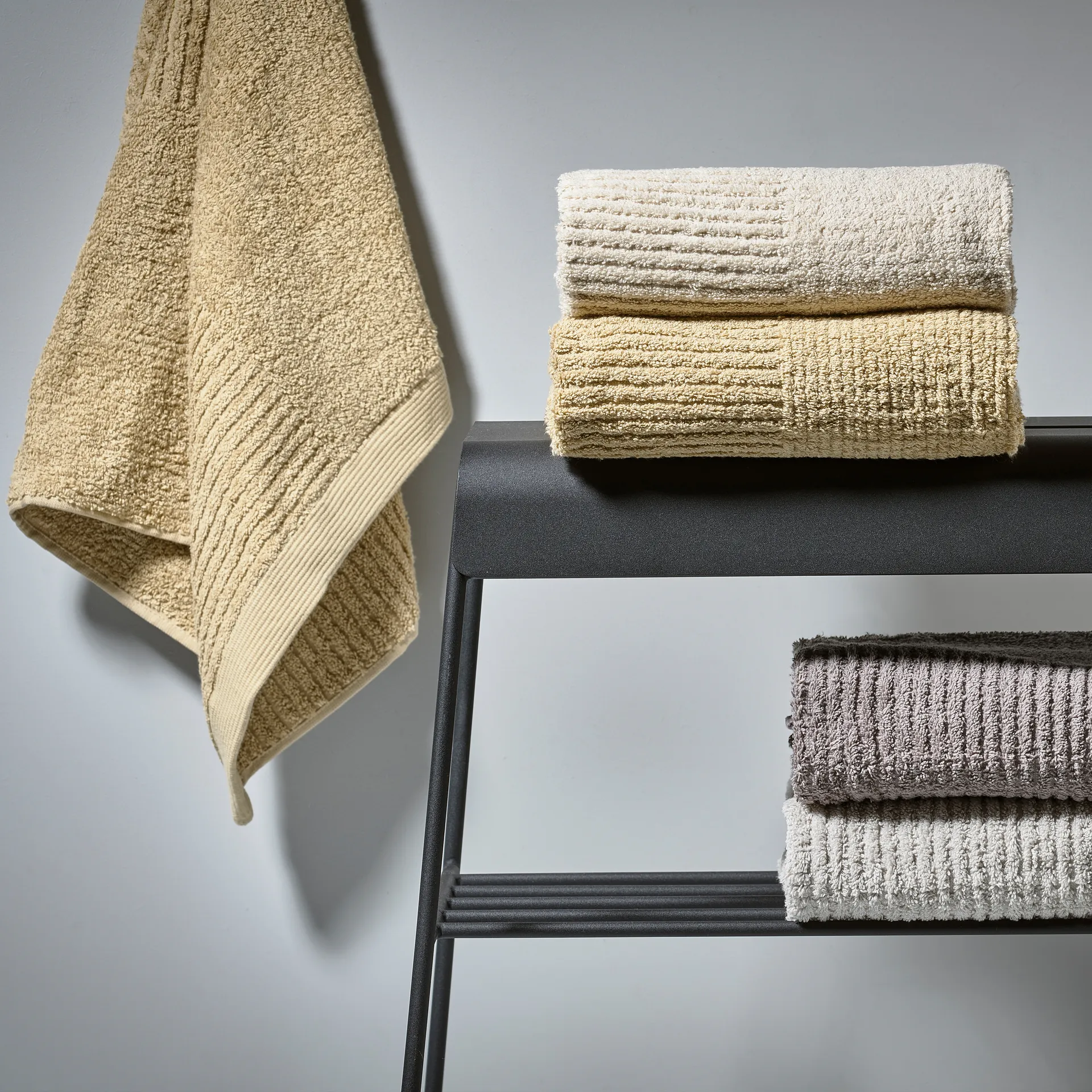 Classic badhanddoek 70x140 cm, Wheat Zone Denmark
