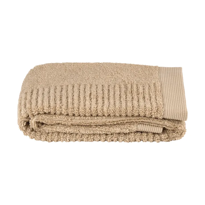 Classic handdoek 50x100 cm - camel - Zone Denmark