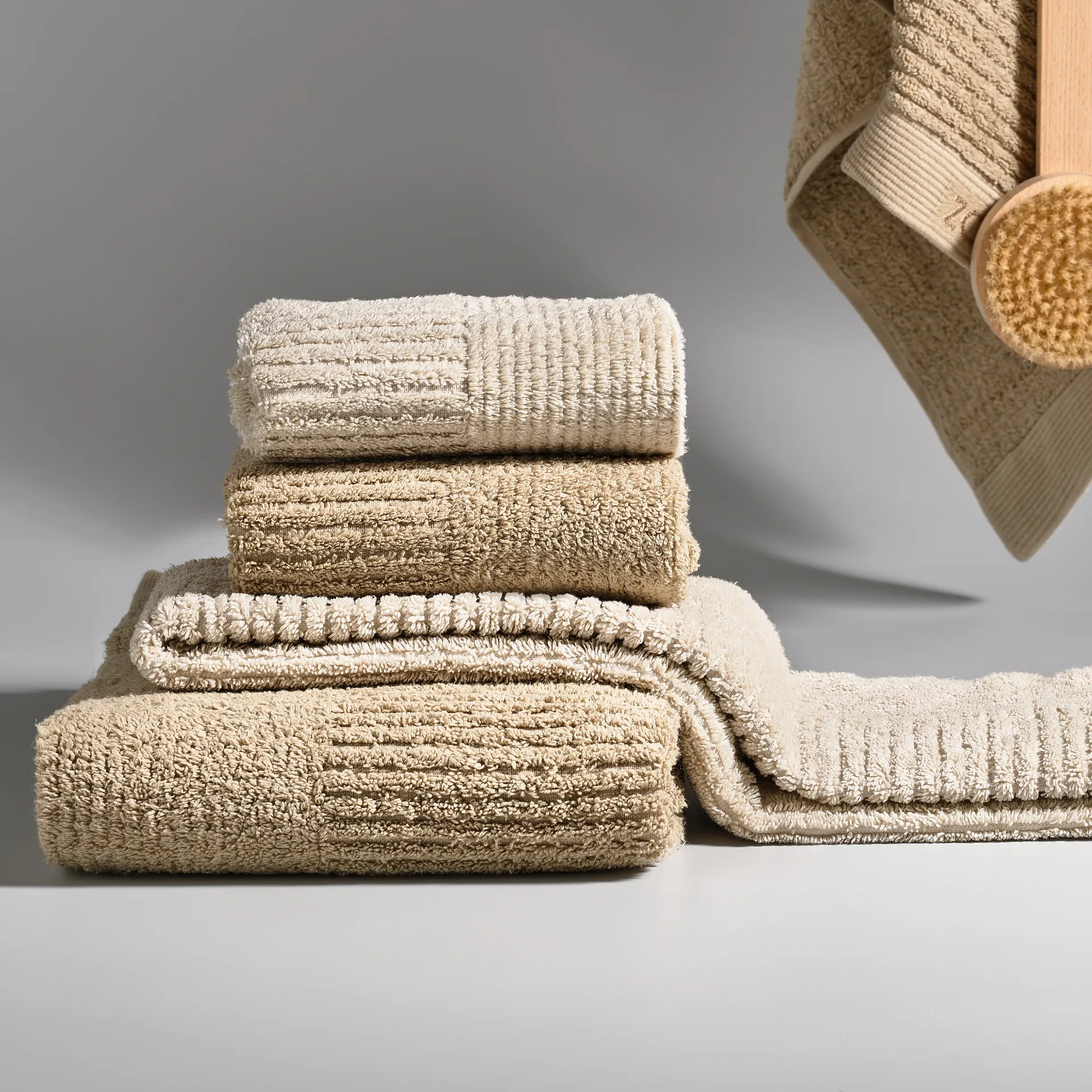 Classic handdoek 50x100 cm, Wheat Zone Denmark