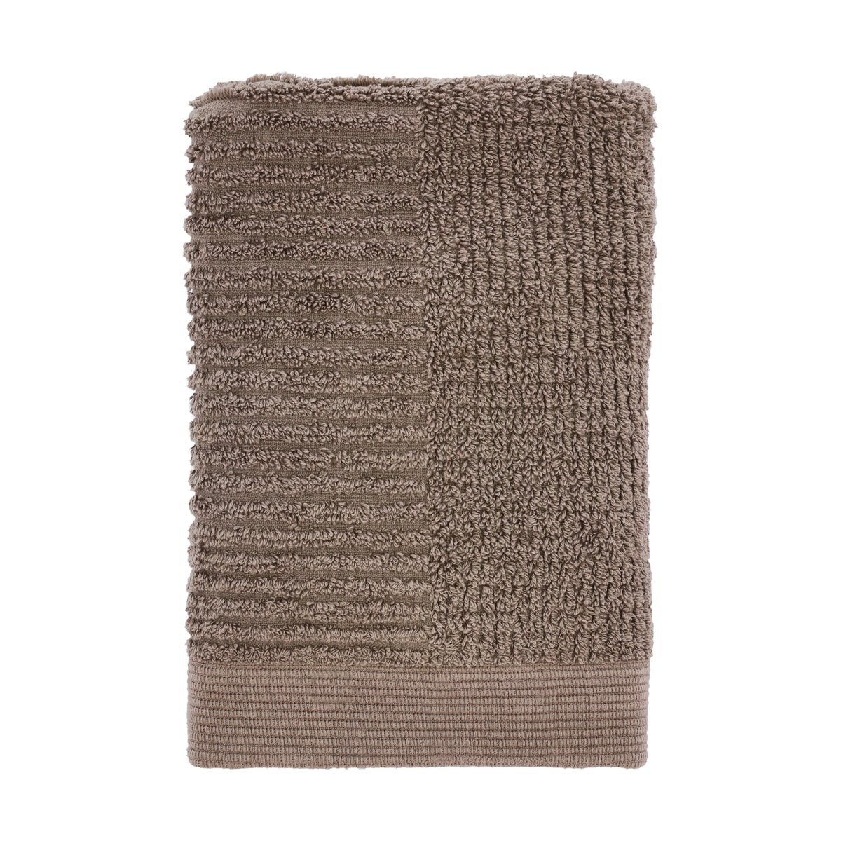 Zone Denmark Classic handdoek 50x70 cm Taupe | Scandinavisch Interieur | Handdoeken | Bruin