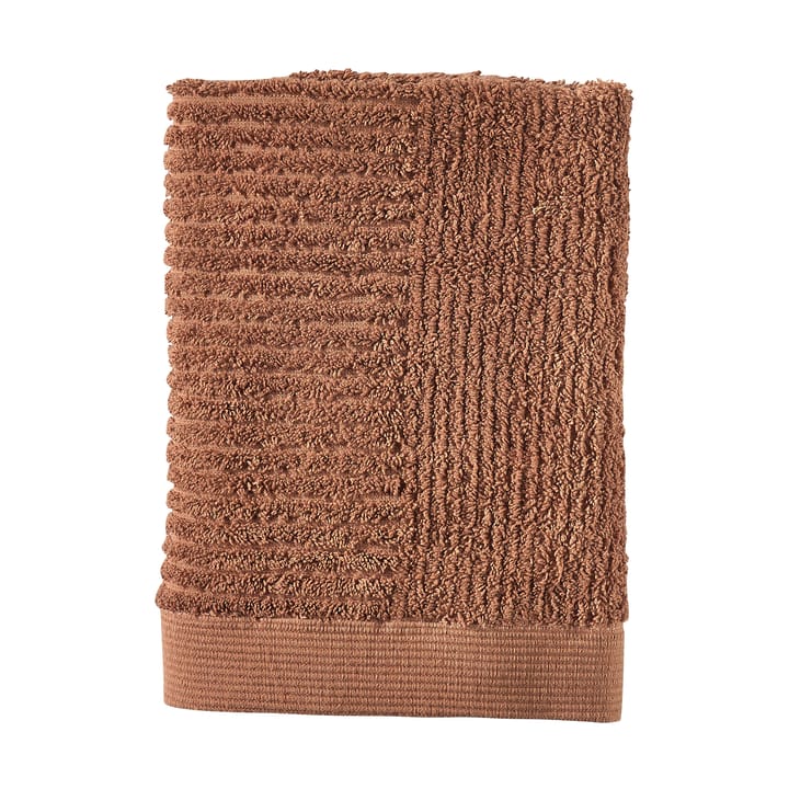 Classic handdoek 50x70 cm - Terracotta - Zone Denmark