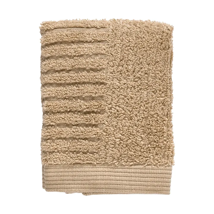 Classic waslap 30x30 cm - camel - Zone Denmark