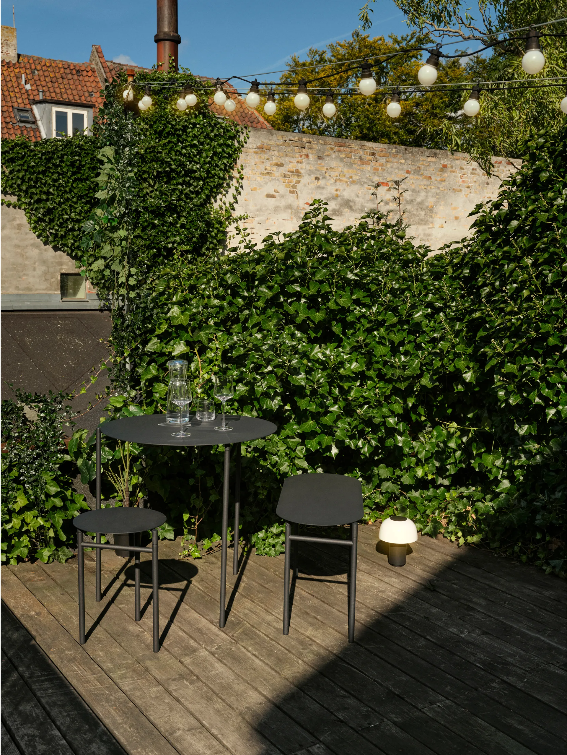 Disc bank 33x80 cm, Black Zone Denmark