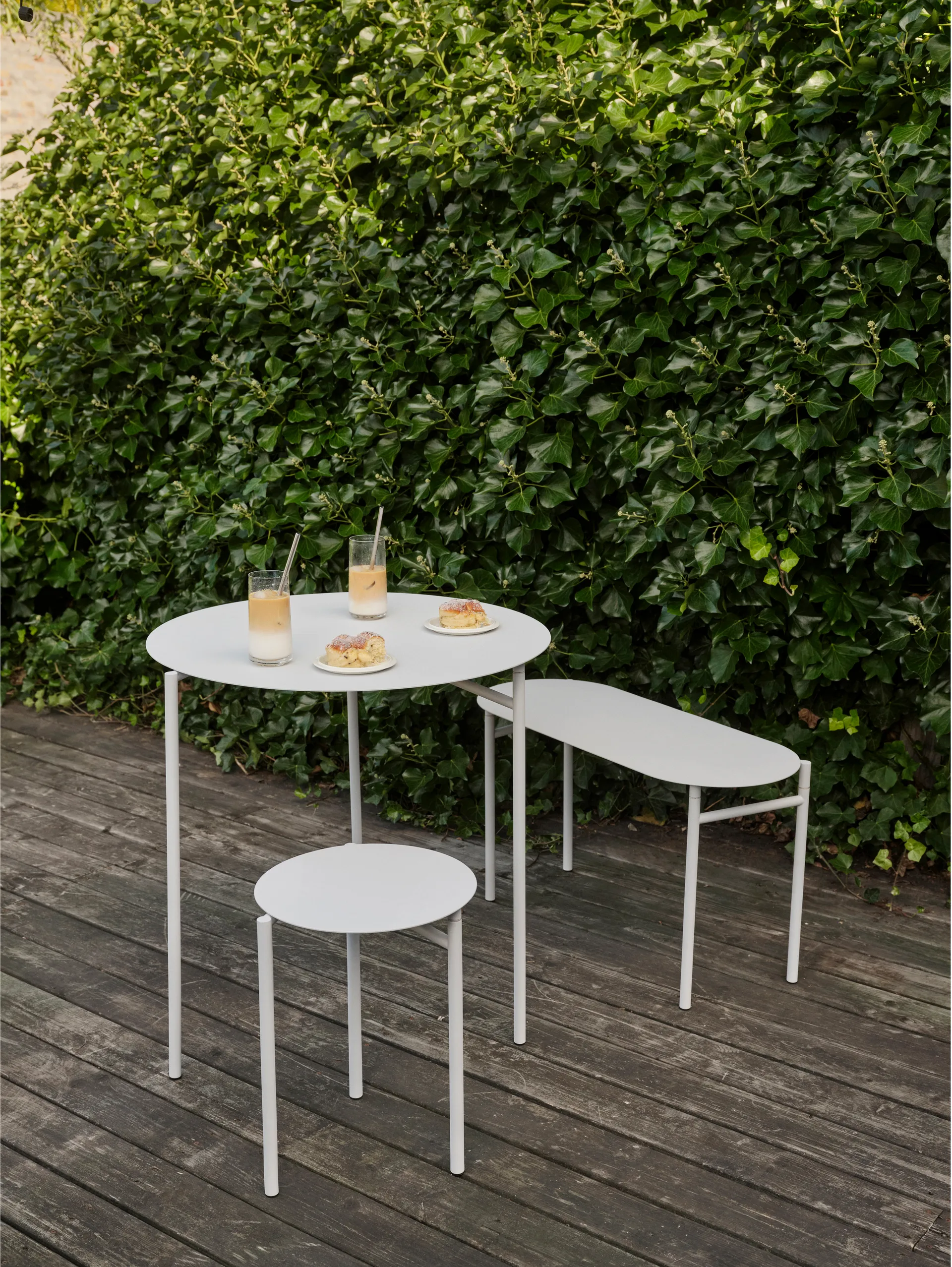 Disc tafel Ø70 cm, Soft Grey Zone Denmark