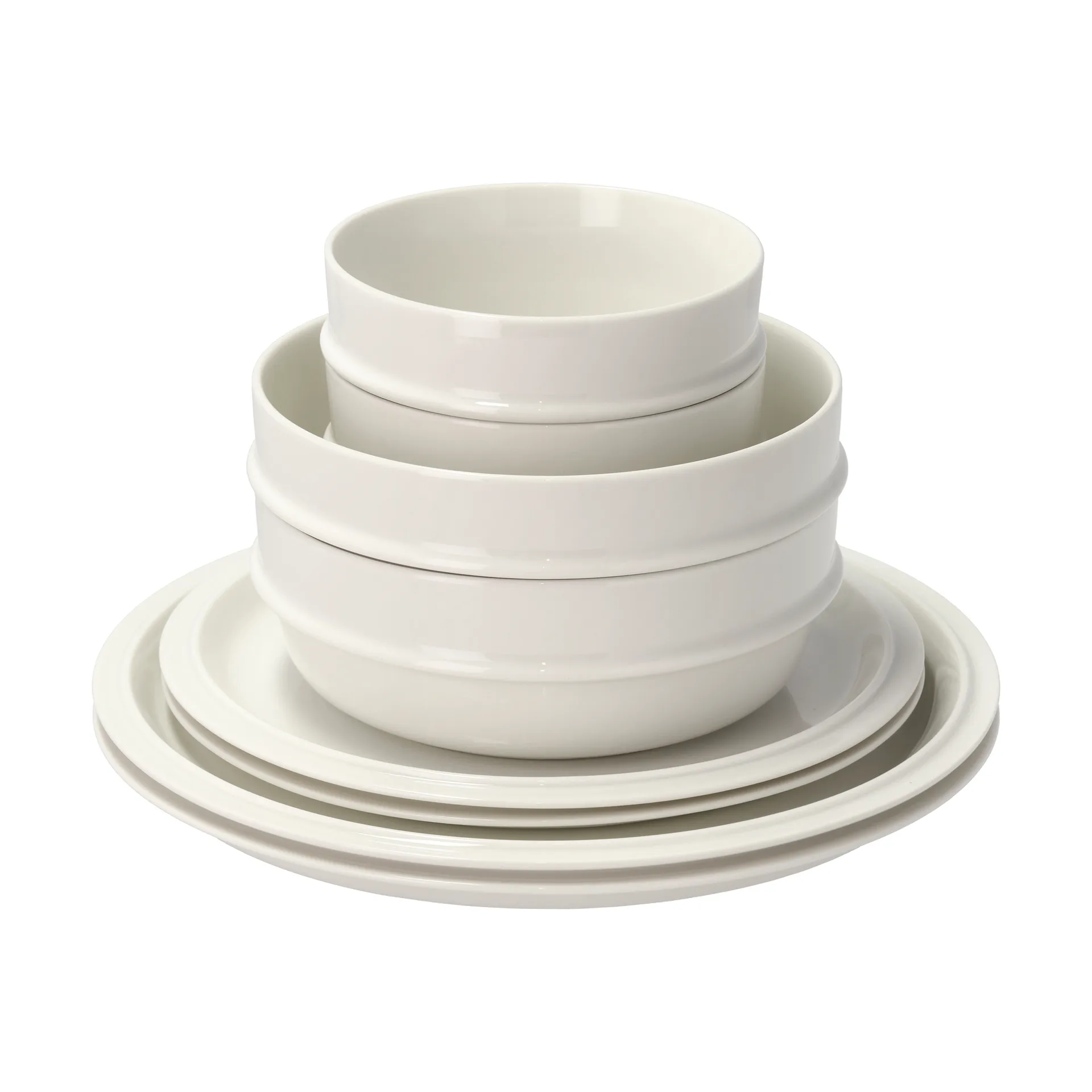 Eau serviesset 8-delig, Offwhite Zone Denmark