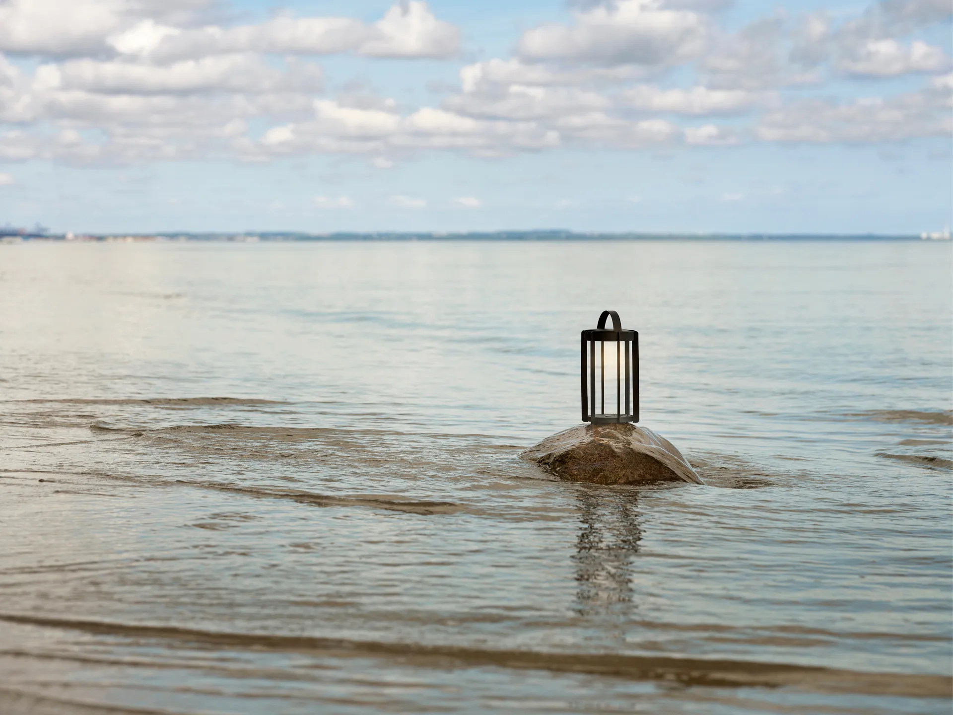 Firefly Lantaarn portable LED-lamp, Black Aluminium Zone Denmark