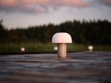 Harvest Moon tafellamp draagbaar 22 cm - Warm grey - Zone Denmark