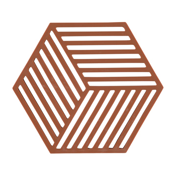 Hexagon onderzetter (pannen) - Terracotta - Zone Denmark