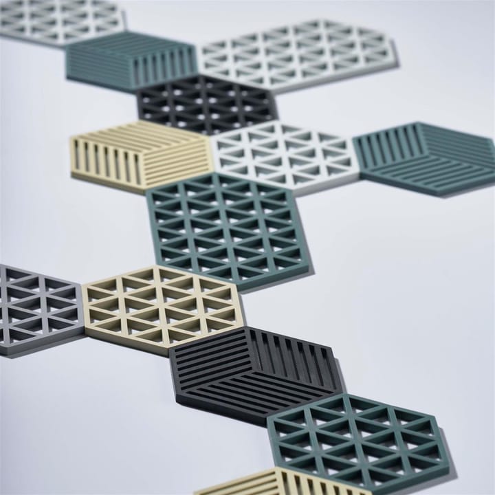 Hexagon pannenonderzetter, cool grey (koelgrijs) Zone Denmark