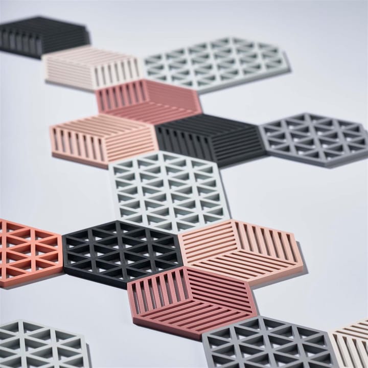 Hexagon pannenonderzetter, cool grey (koelgrijs) Zone Denmark