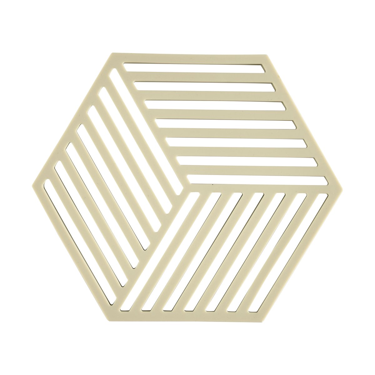 Zone Denmark Hexagon pannenonderzetter Pear | Scandinavisch Interieur | Pannenonderzetters | Groen