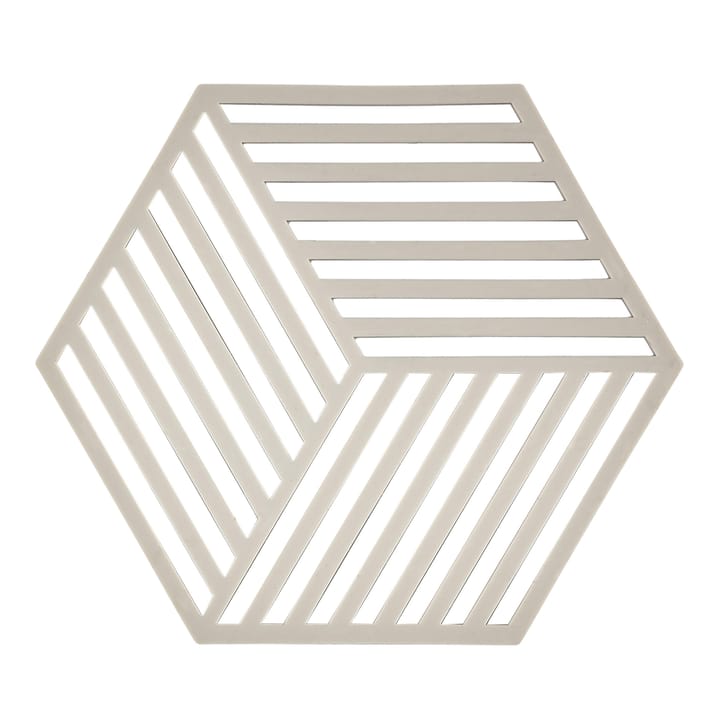 Hexagon pannenonderzetter - warm grey (warmgrijs) - Zone Denmark