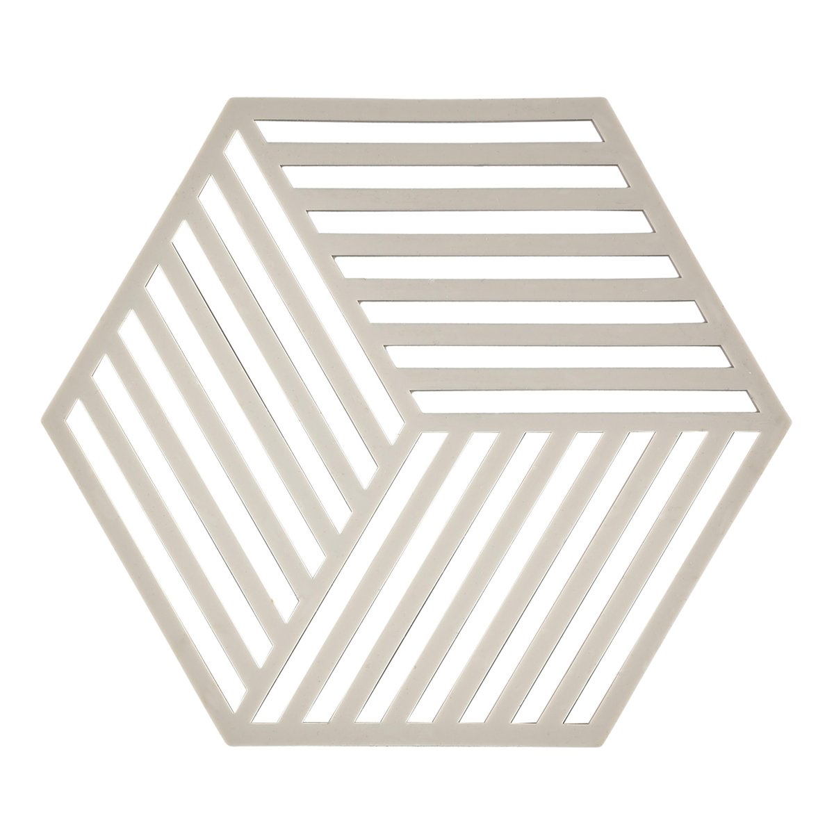 Zone Denmark Hexagon pannenonderzetter warm grey (warmgrijs)