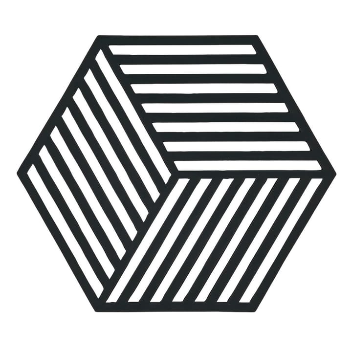 Hexagon pannenonderzetter - zwart - Zone Denmark