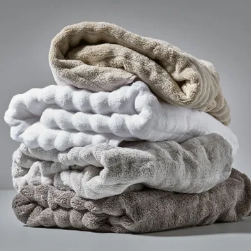 INU handdoek 50x100 cm - White - Zone Denmark