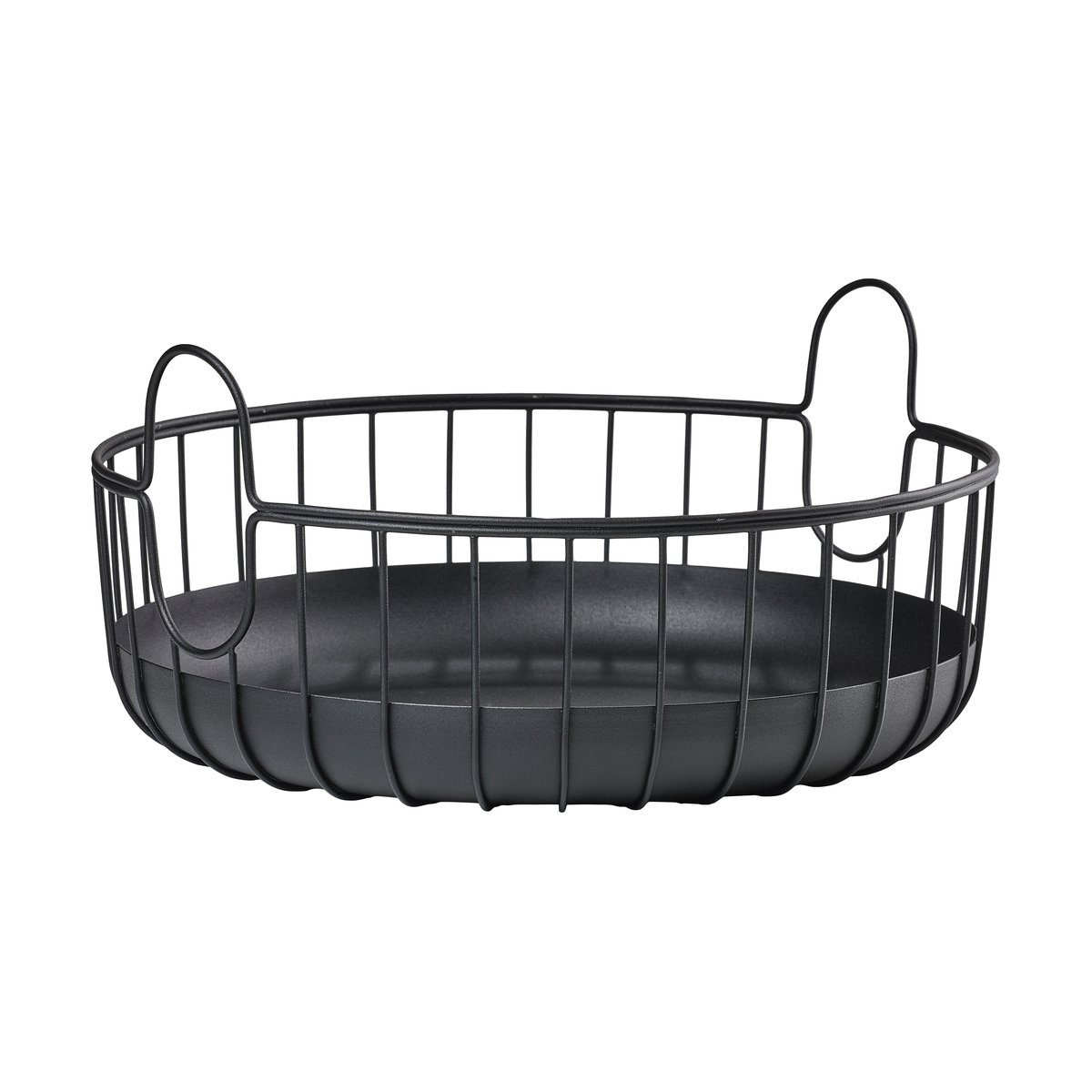 Zone Denmark Inu mand 18xo38 cm Black | Scandinavisch Interieur | Opbergmanden | Zwart