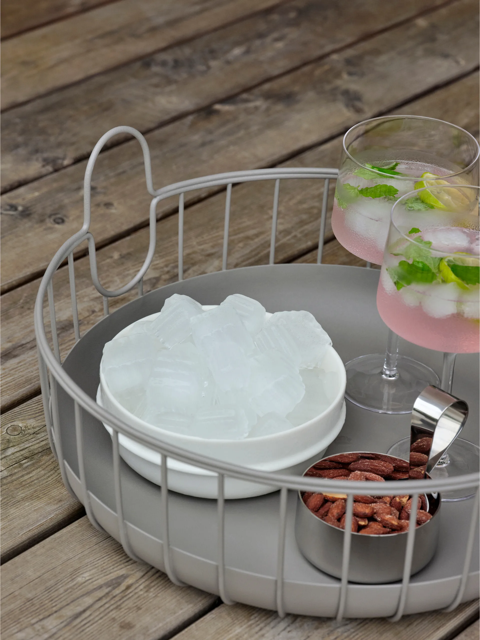 Inu mand Ø38x18 cm, Taupe Zone Denmark