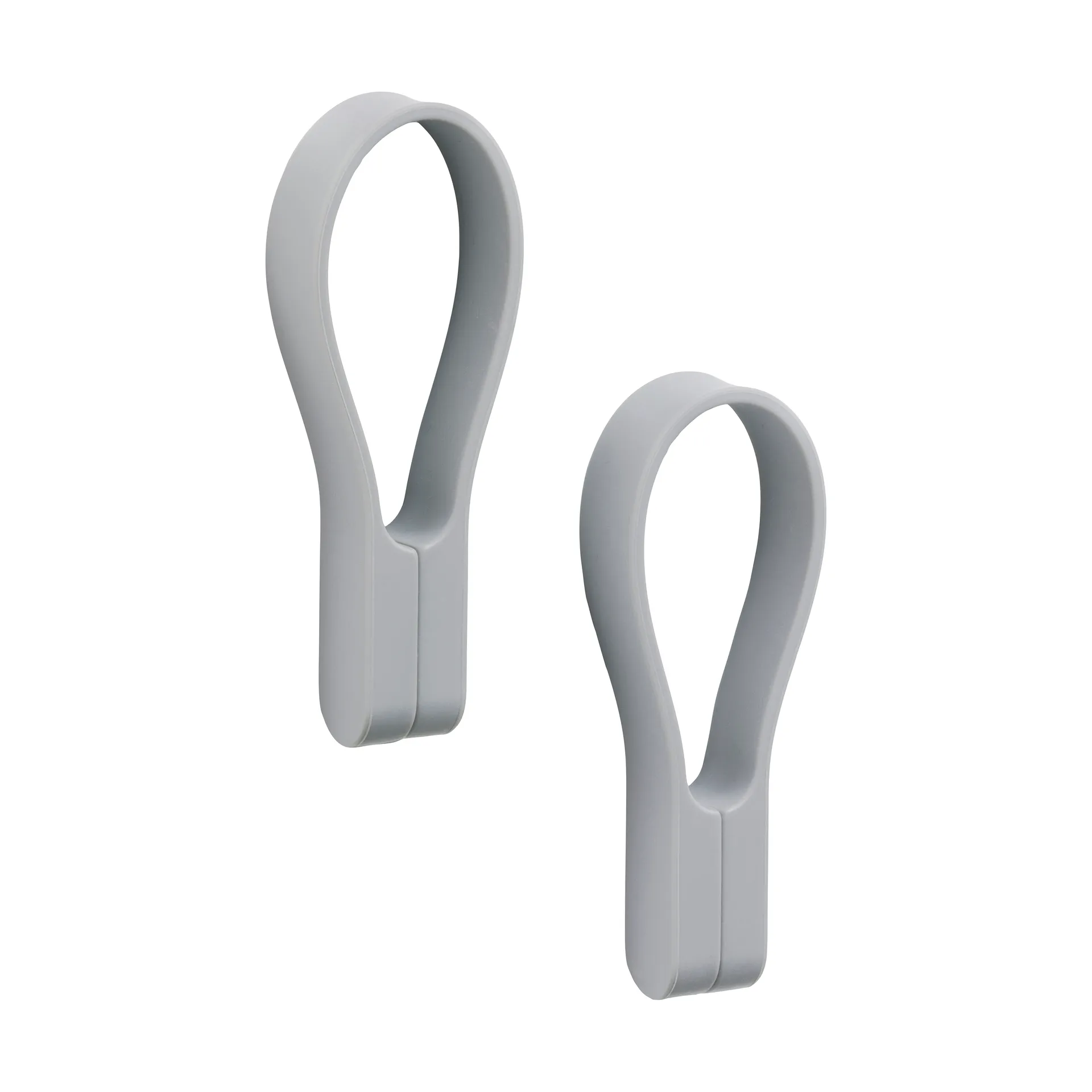 Loop handdoekhanger magnetisch 2-pack, Gull grey Zone Denmark