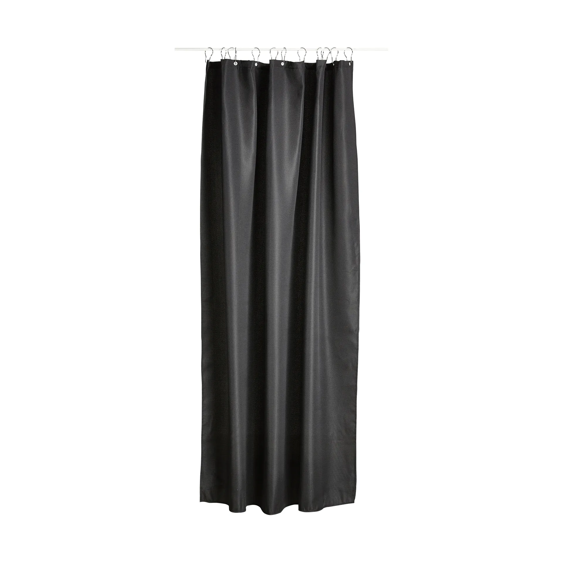Lux douchegordijn, Black, 200x220 cm Zone Denmark