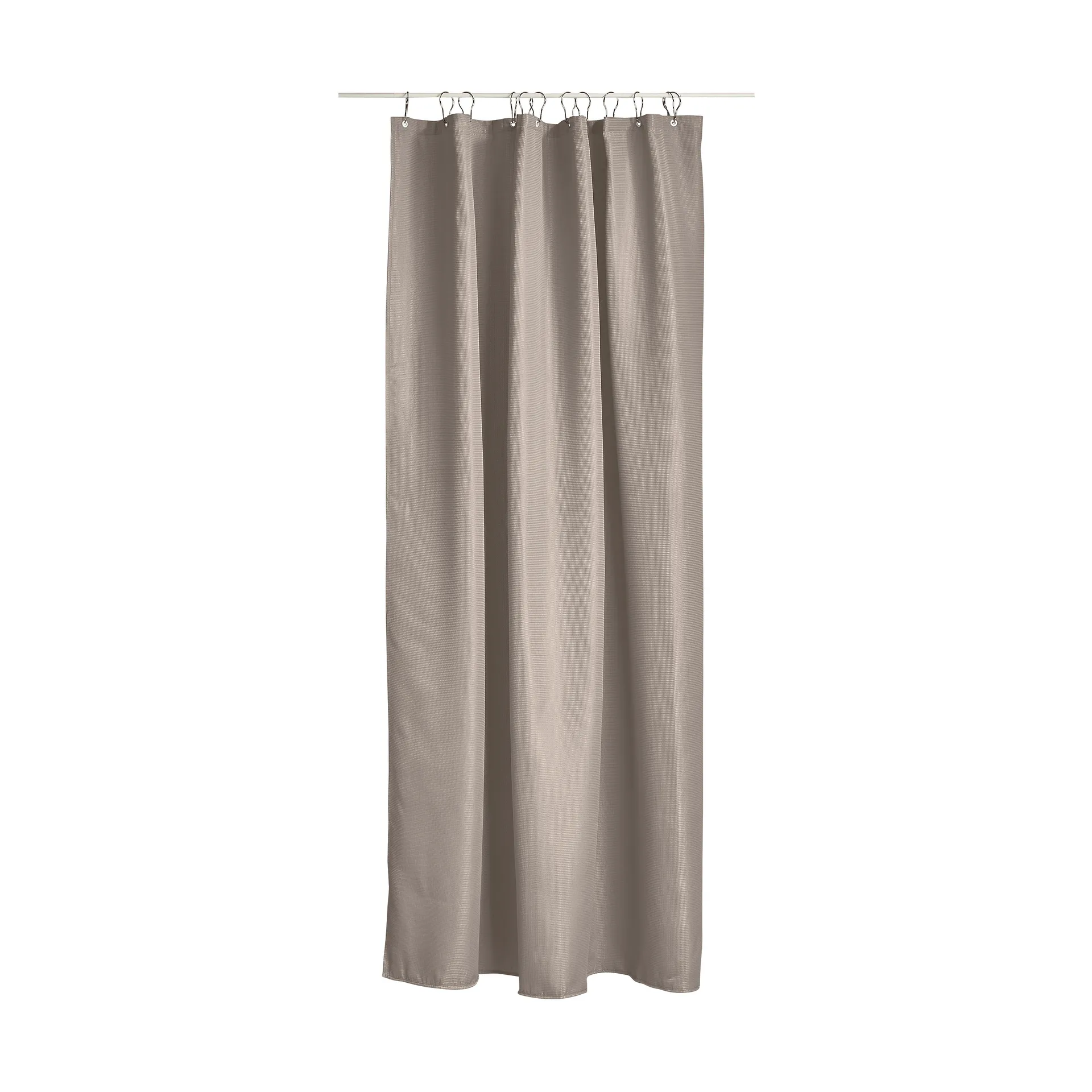Lux douchegordijn, Taupe, 180x200 cm Zone Denmark