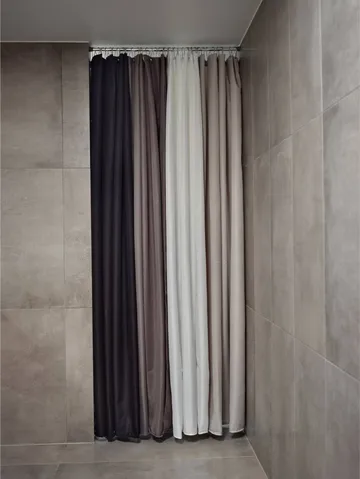 Lux douchegordijn - White, 180x220 cm - Zone Denmark