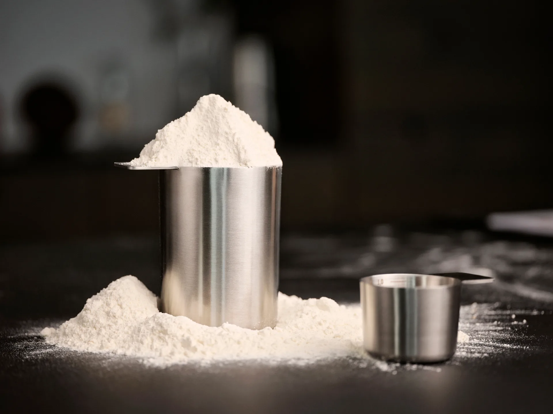 Maatbeker set 2-delig, Staal Zone Denmark