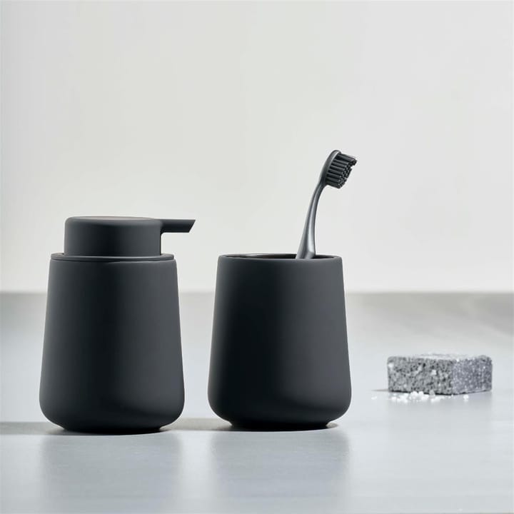 Nova One tandenborstelbeker, black (zwart) Zone Denmark